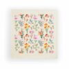 Floral Print Cotton Cushion Cover