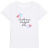 Heart beats sync in the rhythm of love quote Women's t-shirt