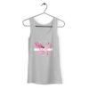 Positive Vibes  Butterfly Print Loose fitting women's tank top