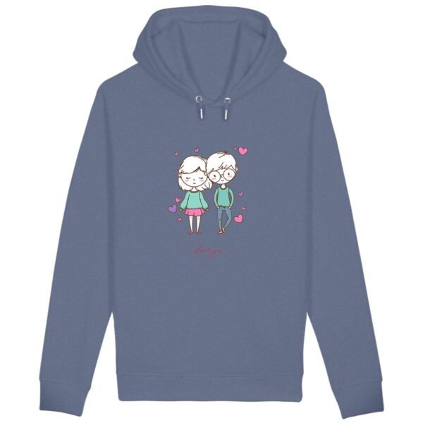 couple wear Unisex side pocket hoodie