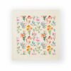 Floral Print Cotton Cushion Cover