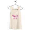 Positive Vibes  Butterfly Print Loose fitting women's tank top