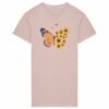 Unique Butterfly style  Women's Vintage T-shirt Dress