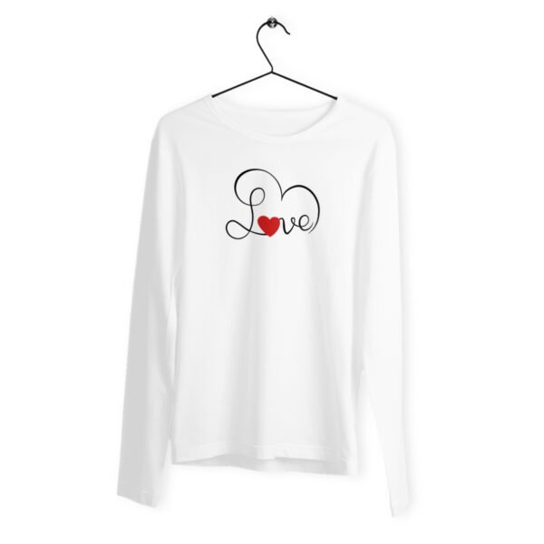 Men's Classic Long-Sleeve T-Shirt "Love"