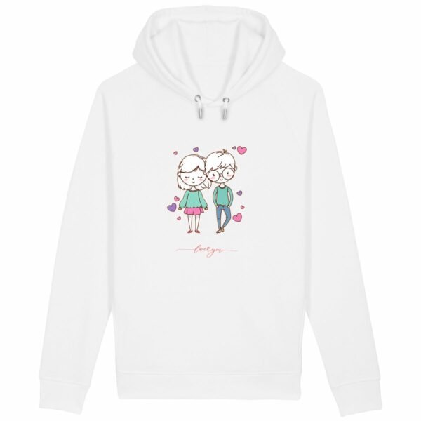 couple wear Unisex side pocket hoodie